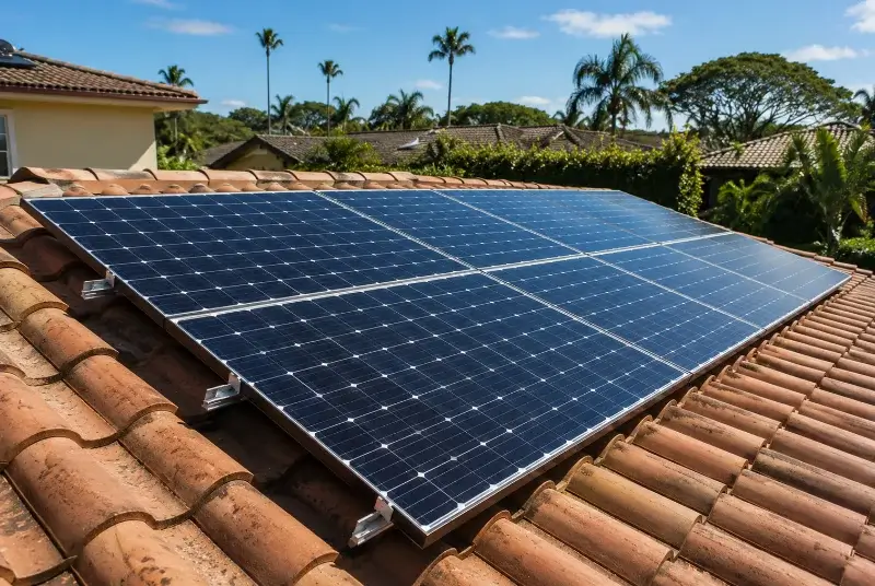 Installation de panneaux solaires à Deaux